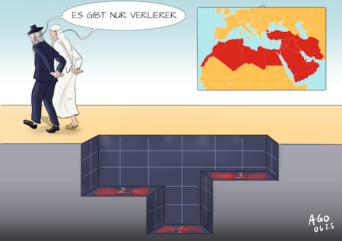 Verlierer-Treppchen Verlierer-Treppchen