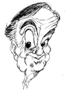 Cartoon: Bob Monkhouse (small) by Andyp57 tagged caricature,ink,andy57