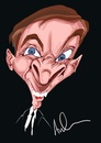 Cartoon: Kenneth Williams (small) by Andyp57 tagged caricature,wacom,painter