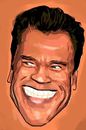 Cartoon: Drawing Arnold Schwarzenegger (small) by jit tagged drawing,arnold,schwarzenegger,caricature,with,iphone