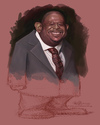 Cartoon: Forest Whitaker caricature (small) by jit tagged forest whitaker caricature