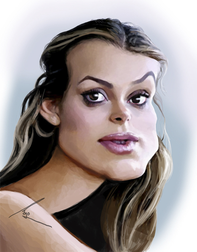 Cartoon: Kiera Knightley (medium) by besikdug tagged tbilisi,usa,georgia,besikdug,knightley,kiera