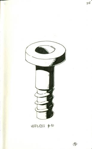 Cartoon: Useless 10 (medium) by freekhand tagged useless,tools,screw,werkzeug,schraube,nutzlos,zwecklos,zweck,nutzen,schrauben,effektivität