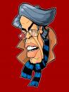 Cartoon: Moratti (small) by freekhand tagged massimo moratti president inter internazionale milano calcio football soccer