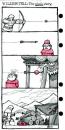 Cartoon: Will Tell (small) by freekhand tagged william,tell,bow,arrow,