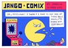 Cartoon: JANGO COMIX - POKMAN (small) by jangojim tagged pacman,arcade,game,retro,ball,jangojim