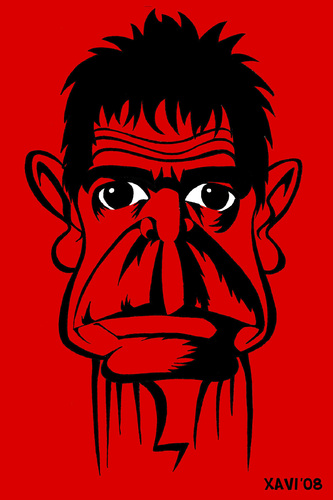 Cartoon: Lou Reed - Berlin (medium) by Xavi dibuixant tagged rock,music,berlin,reed,lou,lou,reed,berlin,musiker,usa,vu,independent,punk,velvet,underground,band,solo,warhol,album,star,karikatur,mann,gesicht,portrait,rot