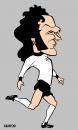Cartoon: Der Kaiser Franz Beckenbauer (small) by Xavi dibuixant tagged beckenbauer caricature kaiser franz football soccer