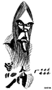 Cartoon: Neil Young (small) by Xavi dibuixant tagged neil young caricature music rock art