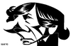 Cartoon: Roman Polanski (small) by Xavi dibuixant tagged roman,polanski,cinema,director,art,film,caricature,caricatura,cartoon
