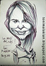 Cartoon: Niki (small) by Toni Malakian tagged caricatures