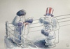 Cartoon: Untitled (small) by Raed Al-Rawi tagged us,iran,israel,war