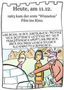 Cartoon: 11. Dezember (small) by chronicartoons tagged winnetou,old,shatterhand,indianer,iglu,western,cartoon