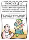 Cartoon: 13. oktober (small) by chronicartoons tagged chruschtschow,schuh,uno,cartoon,russland