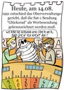 Cartoon: 14. August (small) by chronicartoons tagged lücksrad,peter,bond
