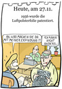Cartoon: 27. November (small) by chronicartoons tagged luftpolsterfolie,cartoon