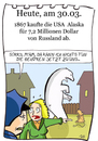 Cartoon: 30. März (small) by chronicartoons tagged alaska,usa,eisbär,russland,polizei,hund,chronicartoons