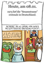 Cartoon: 8. Januar (small) by chronicartoons tagged sesamstrasse,ernie,bert,cartoon,plumpaquatsch,wie,maikel