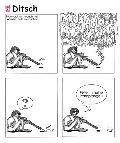 Cartoon: ditsch (medium) by zenundsenf tagged didgeridoo,ditsch,zenundsenf