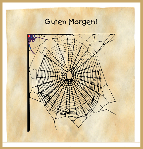 Cartoon: guten morgen (medium) by zenundsenf tagged spinne,spider,guten,morgen,zenundsenf