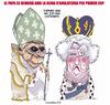 Cartoon: THE VISIT (small) by ELCHICOTRISTE tagged pope queen elisabeth ii