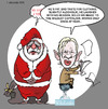 Cartoon: WEAK...ILIK (small) by ELCHICOTRISTE tagged wikileaks,assange,christmas