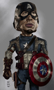 Cartoon: Avengers Caricature (small) by Rey Esla Teo tagged avengers,digital,painting,caricature