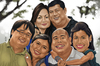 Cartoon: Yanson Family (small) by Rey Esla Teo tagged family,caricature,portrait,digital,painting