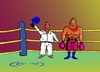 Cartoon: boxing (small) by janjicveselin tagged boxer,boxing,sport,theft,ring,judges,winner,defeat,unsportsmanlike