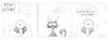 Cartoon: Kater u. Köpcke - Pardon? (small) by badham tagged badham,hammel,kater,köpcke,indian,ink,tusche,tinte,zeichner,zeichnen,drawing,empty,alle,leer,neige,low