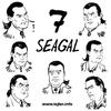 Cartoon: Seven Seagal-lery (small) by tejlor tagged seagal,movie,actor,name