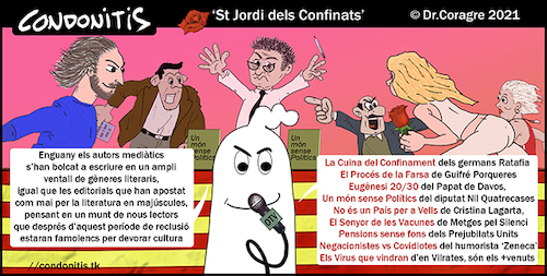 Cartoon: Condonitis 139 (medium) by DrCoragre tagged humor,catala,catalan,tira,comic,strip,drawing,digital