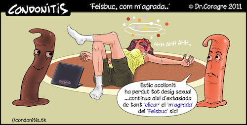 Cartoon: Condonitis 16 (medium) by DrCoragre tagged humor,catala,catalan,tira,comic,strip,drawing,digital