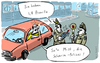 Cartoon: Scharia Polizei (small) by kittihawk tagged kittihawk,2014,scharia,polizei,wuppertal,kontrolle,straßen,verkehr,auto,alkoholkontrolle,pusten,promille,betrunken,autofahrer