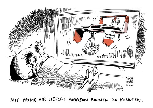 Amazon Drohne Direktlieferung