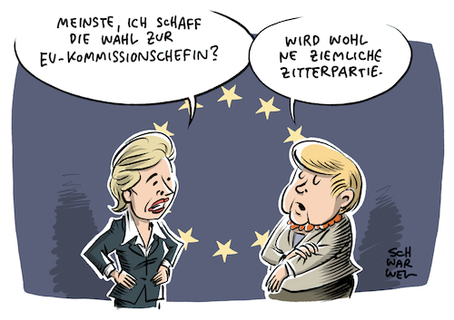 EU von der Leyen Merkel