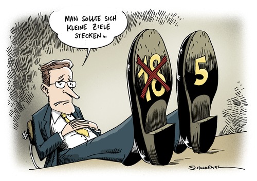 Cartoon: FDP rutscht unter 5-Prozenthürd (medium) by Schwarwel tagged fdp,guido,westerwelle,prozent,hürde,partei,regierung,deutschland,karikatur,schwarwel,fdp,guido westerwelle,prozent,hürde,partei,regierung,deutschland,guido,westerwelle