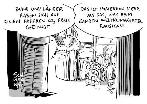 Cartoon: Greta Thunberg Deutsche Bahn (medium) by Schwarwel tagged klima,wetter,klimawandel,klimaleugner,klimagegner,klimapolitik,naturkatastropen,umwelt,umweltschutz,umweltschützer,umweltpolitik,greta,thunberg,fridaysforfuture,fridays,for,future,co2,emission,ausstoß,schülerstreik,schülerdemo,klimaschutz,klimaschützer,klimaaktivisten,eisschmelze,erderwärmung,klimaerwärmung,ökosystem,planet,erde,treibhausgase,wissenschaftler,klimaforscher,forscher,klimaforschung,dürre,unwetter,waldbrände,buschbrände,buschfeuer,eisbär,flora,fauna,tierschutz,klimaänderung,klimawechsel,erdatmosphäre,treibhauseffekt,klimanotstand,schulstreik,klimastreik,pariser,klimaschutzabkommen,weltklimaabkommen,scientists,parents,amos,treibhausgasemissionen,menschengemachter,energiewende,erneuerbare,energien,verkehrswende,kohleausstieg,kohlekraftwerke,klimagerechtigkeit,globalisierung,klimaprotest,klimapaket,deutsche,bahn,schienen,schienenverkehr,wirtschaft,finanzen,unternehmen,schaffner,zug,zugreise,doppelstockzug,ice,bahntickets,reise,cartoon,karikatur,schwarwel,klima,wetter,klimawandel,klimaleugner,klimagegner,klimapolitik,naturkatastropen,umwelt,umweltschutz,umweltschützer,umweltpolitik,greta,thunberg,fridaysforfuture,fridays,for,future,co2,emission,ausstoß,schülerstreik,schülerdemo,klimaschutz,klimaschützer,klimaaktivisten,eisschmelze,erderwärmung,klimaerwärmung,ökosystem,planet,erde,treibhausgase,wissenschaftler,klimaforscher,forscher,klimaforschung,dürre,unwetter,waldbrände,buschbrände,buschfeuer,eisbär,flora,fauna,tierschutz,klimaänderung,klimawechsel,erdatmosphäre,treibhauseffekt,klimanotstand,schulstreik,klimastreik,pariser,klimaschutzabkommen,weltklimaabkommen,scientists,parents,amos,treibhausgasemissionen,menschengemachter,energiewende,erneuerbare,energien,verkehrswende,kohleausstieg,kohlekraftwerke,klimagerechtigkeit,globalisierung,klimaprotest,klimapaket,deutsche,bahn,schienen,schienenverkehr,wirtschaft,finanzen,unternehmen,schaffner,zug,zugreise,doppelstockzug,ice,bahntickets,reise,cartoon,karikatur,schwarwel