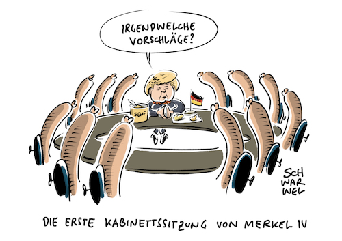 Neue Bundesregierung Merkel