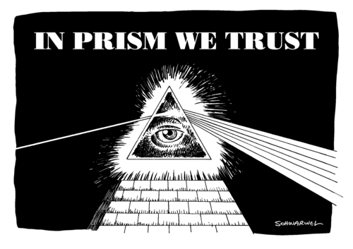 Cartoon: US Überwachungsprogramm Prism (medium) by Schwarwel tagged schwarwel,karikatur,geheim,sicherheit,zugriff,daten,prism,überwachungsprogramm,us,us,überwachungsprogramm,prism,daten,zugriff,sicherheit,geheim,karikatur,schwarwel