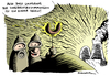 Cartoon: Atomdeal Lockerung Sicherheit (small) by Schwarwel tagged atom,atomstrom,atomkraft,deal,sicherheit,bestimmung,lockerung,politik,regierung,deutschland,karikatur,schwarwel