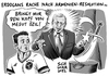 Cartoon: Erdogan Armenien Resolution (small) by Schwarwel tagged erdogan,türkei,wütend,wütender,präsident,armenien,resolution,absurde,forderungen,deutsche,abgeordnete,karikatur,schwarwel