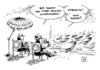 Cartoon: Flüchtlinge Unglück Lampedusa (small) by Schwarwel tagged flüchtlinge,unglück,lampedusa,schiffsunglück,karikatur,schwarwel,tot,tod,verletzte,eu,europäische,union