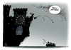 Cartoon: Flüchtlingsdrama vor Europas T (small) by Schwarwel tagged flüchtlingsdrama,europa,karikatur,schwarwel,flüchtlinge,prosit,neujahr,eu,festung,hilfe