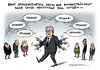 Cartoon: Gauck NPD Spinner (small) by Schwarwel tagged grundsatzurteil,urteil,gauck,npd,anhänger,spinner,bundespräsident,merkel,obama,putin,karikatur,schwarwel,politiker,politik,partei,rechts,nazi