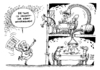 Cartoon: GroKo Koalitionsvertrag (small) by Schwarwel tagged groko,große,koalition,cdu,csu,spd,koalitionsvertrag,unterzeichnet,merkel,sigmar,gabriel,politik,eigene,brötchen,backen,karikatur,schwarwel