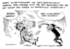 Cartoon: Guttenberg Piratenpartei Angriff (small) by Schwarwel tagged guttenberg,piratenpartei,partei,deutschland,politik,angriff,torte,hedonistische,internationale,anonymus,protest,politische,ambition,karikatur,schwarwel