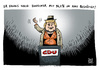 Cartoon: Merkel Wiederwahl Vorsitz (small) by Schwarwel tagged cdu,parteitag,partei,kazlerin,angela,merkel,überwältigende,mehrheit,wiederwahl,vorsitzende,karikatur,schwarwel,honecker,amt