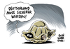 Cartoon: Merkel zum Terrorverdacht (small) by Schwarwel tagged merkel,terror,terrorverdacht,anschlag,chemnitz,sachsen,deutschland,sicherheit,menschen,gesetz,karikatur,schwarwel,bomboe,bombenfund,flüchtlinge,geflüchtete,syrer,syrien,terrorverdächtiger,anschläge