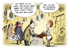 Cartoon: Neuer FDP-Chef - woher nehmen? (small) by Schwarwel tagged fdp,chef,guido,westerwelle,partei,führung,regierung,politik,deutschland,republik,geschenk,weihnachten,kauf,karikatur,schwarwel